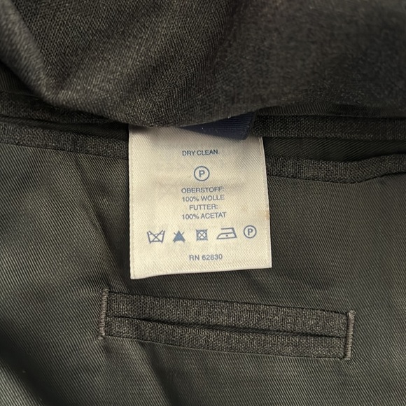 Lands' End Suits & Blazers Lands End Wool Blazer Jacket Gray Two